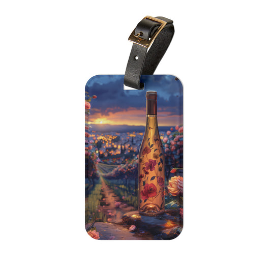 Wine Lovers Luggage Tag