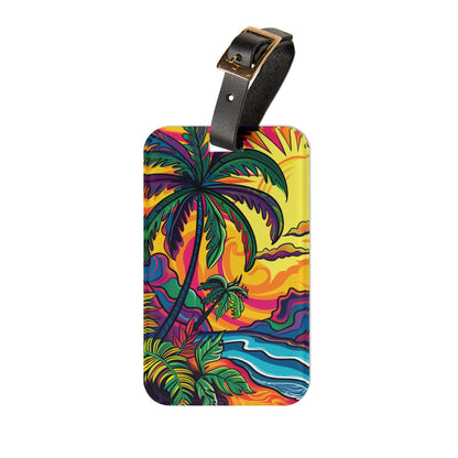 Caribbean Vibes Luggage Tag