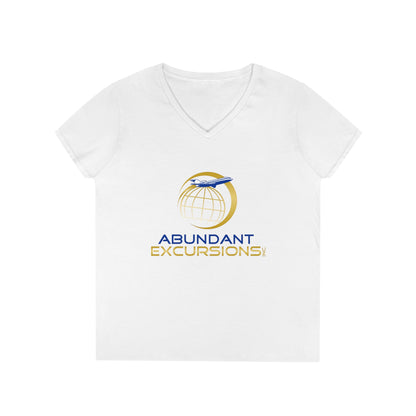 Abundant Excursions Ladies' V-Neck T-Shirt