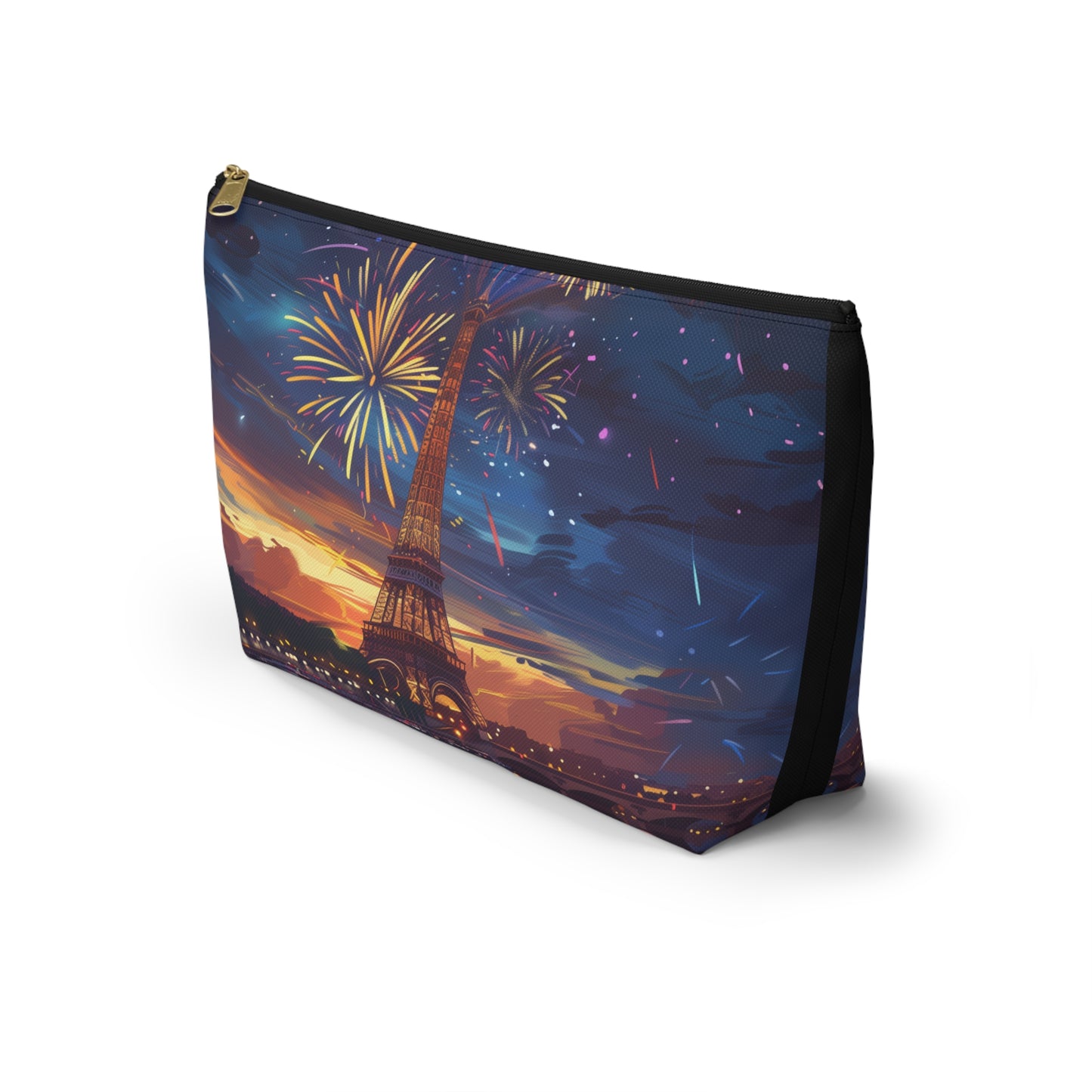 Fireworks in Paris Accessory Pouch w T-bottom