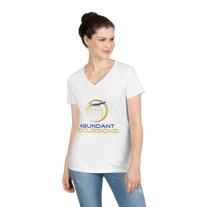 Abundant Excursions Ladies' V-Neck T-Shirt