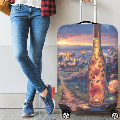 Wine Lovers Luggage Cover