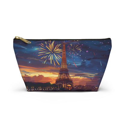 Fireworks in Paris Accessory Pouch w T-bottom