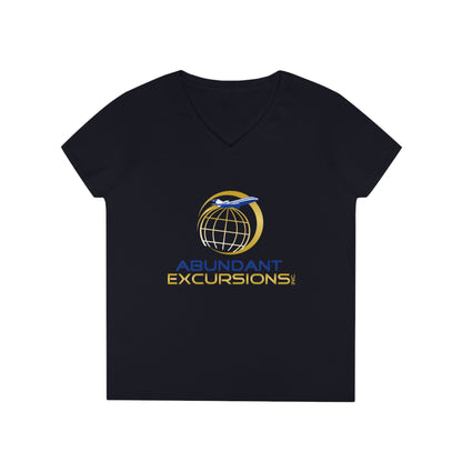 Abundant Excursions Ladies' V-Neck T-Shirt