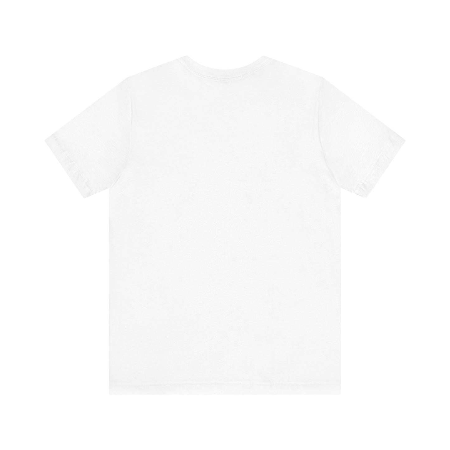 Travel Mode White Unisex Jersey Short Sleeve Tee