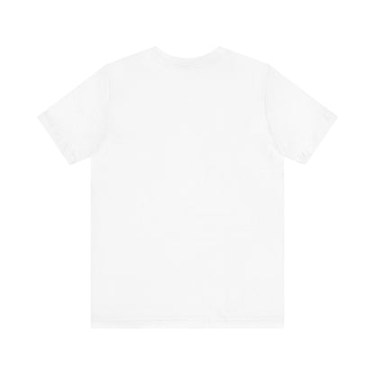 Travel Mode White Unisex Jersey Short Sleeve Tee