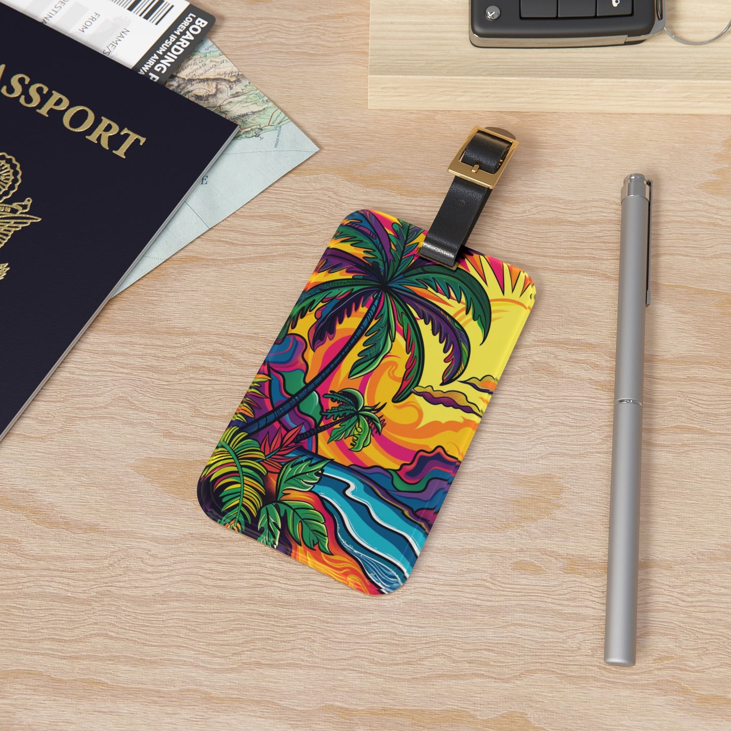 Caribbean Vibes Luggage Tag