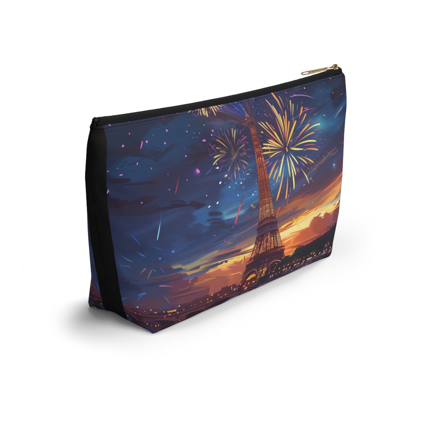 Fireworks in Paris Accessory Pouch w T-bottom