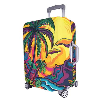 Caribbean Vibes Luggage Cover